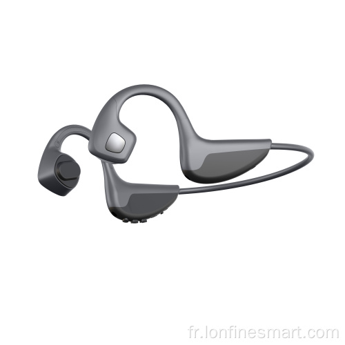 Casque d'oreille de conduction sans fil sport sans fil.